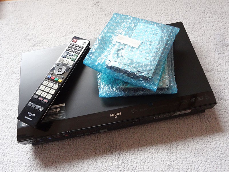 SHARP AQUOS ブルーレイレコーダー BD-HW51 HDD交換 | ジャンカーOPa