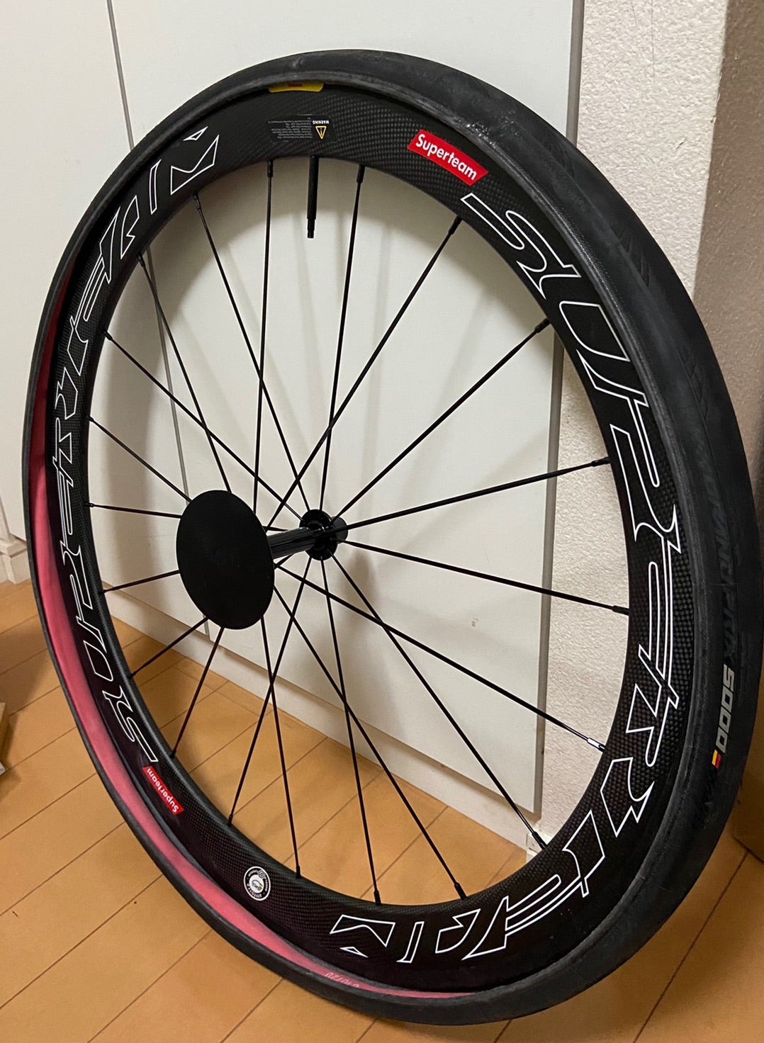 SUPERTEAMカーボンホイール装着！ | Ninja400いじくり記録
