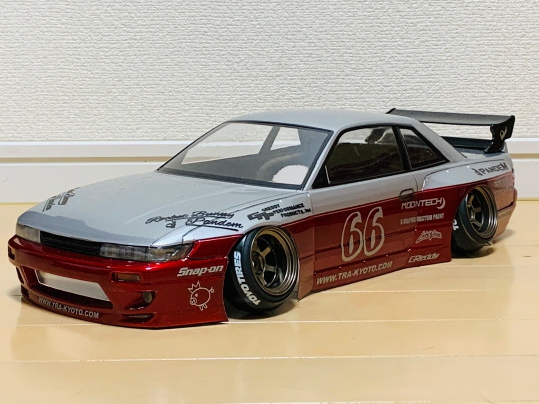 アディクション PANDEM S13シルビア ボディ ラジコンボディ