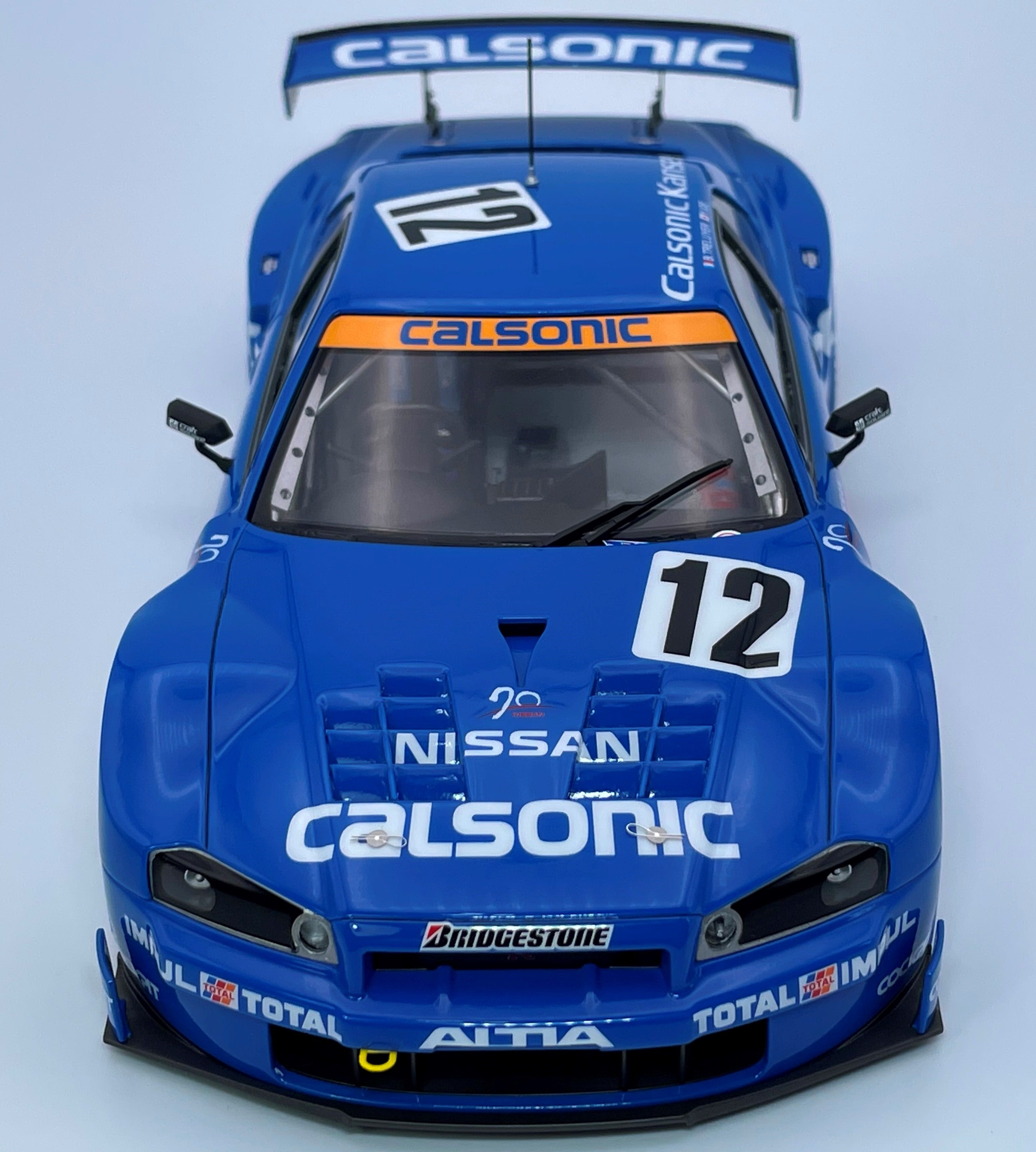 タミヤ カルソニック スカイラインGT-R 2003 #08 完成 | kingmanの模型