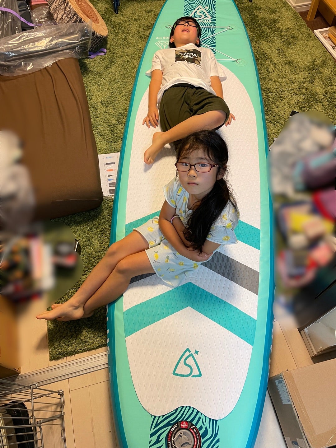 WOWSEA Trophy T2 サップ SUP ヨガ 釣り 海 夏 グリーン