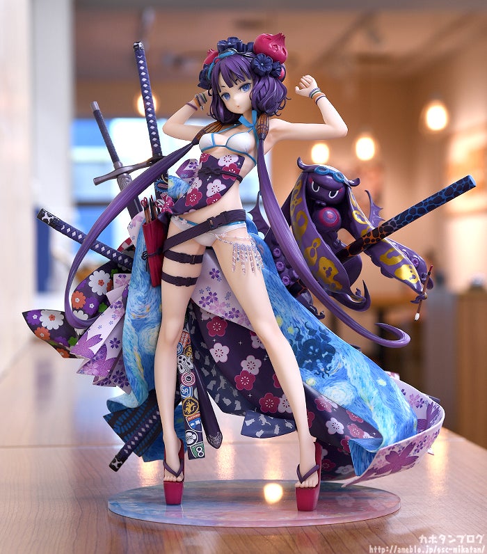 情報】[GSC]FGO「セイバー/葛飾北斎」泳裝VER.1/7模型9月17日開訂@TYPE