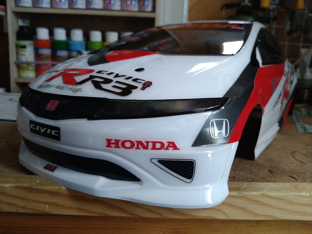 竣工】タミヤFF-03 HondaシビックTYPE R R3製作記⑦ | sabuの趣味ブログ