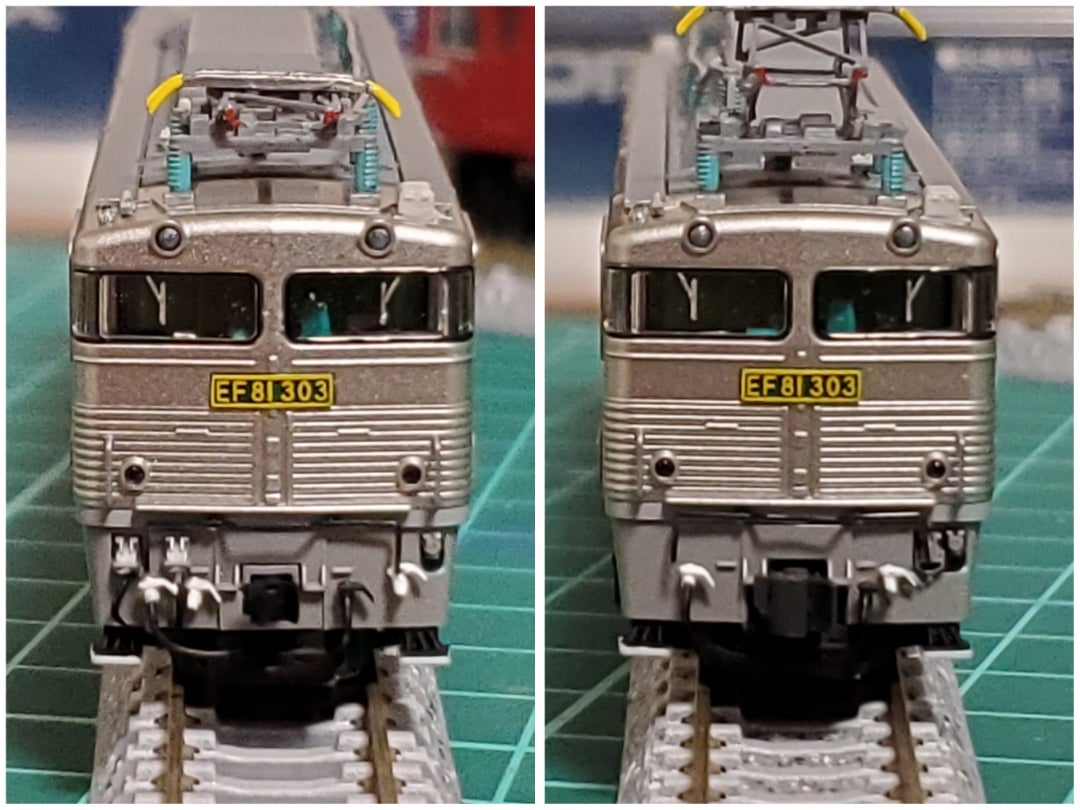 TOMIX 7128 EF81 300 2次形】を銀釜最終仕様へ仕上げます⑤完成編