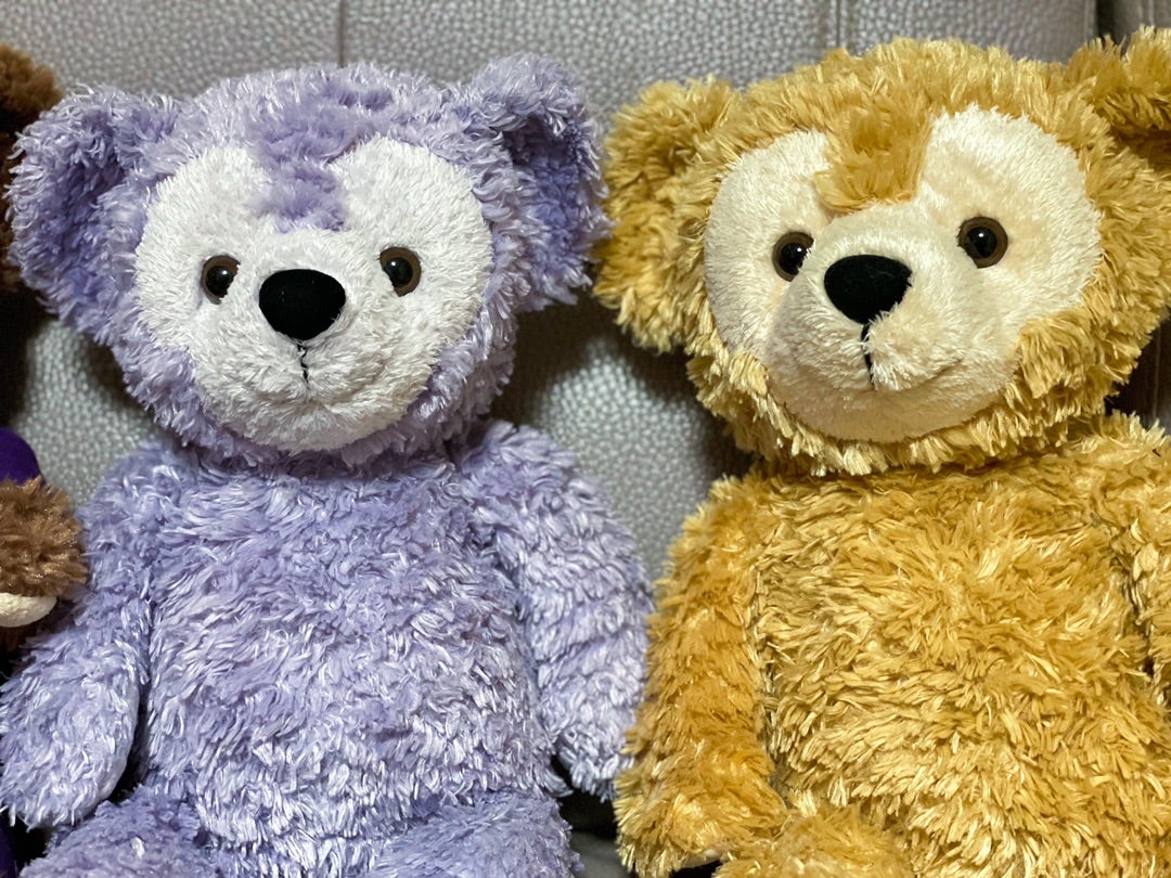 いっしょに幸せになろう紫のダッフィーくん | ケープコッド便り
