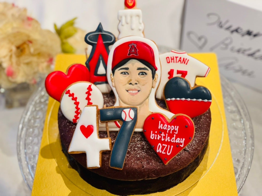 大谷 バースデーケーキ ボブルヘッド 誕生日 ドジャース 300個限定