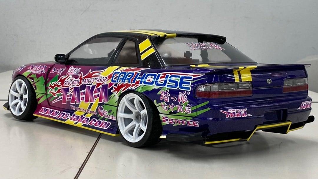 ラジコン ボディ アディクション DMAX S13 シルビア 藤尾明仁