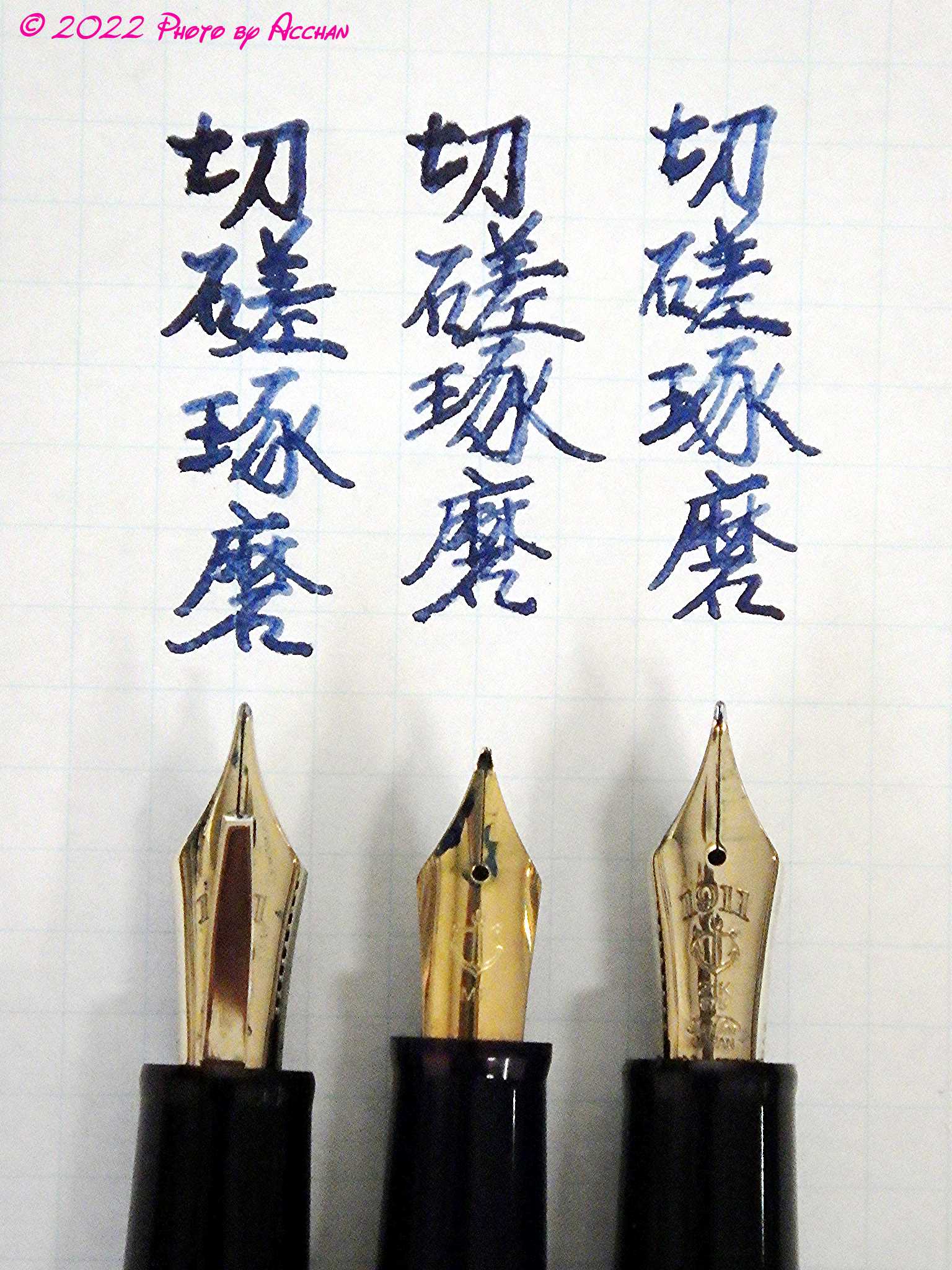 SAILOR JAPAN SPECIAL NIB 長刀ふでDEまんねん やっと縁が繋がったわ