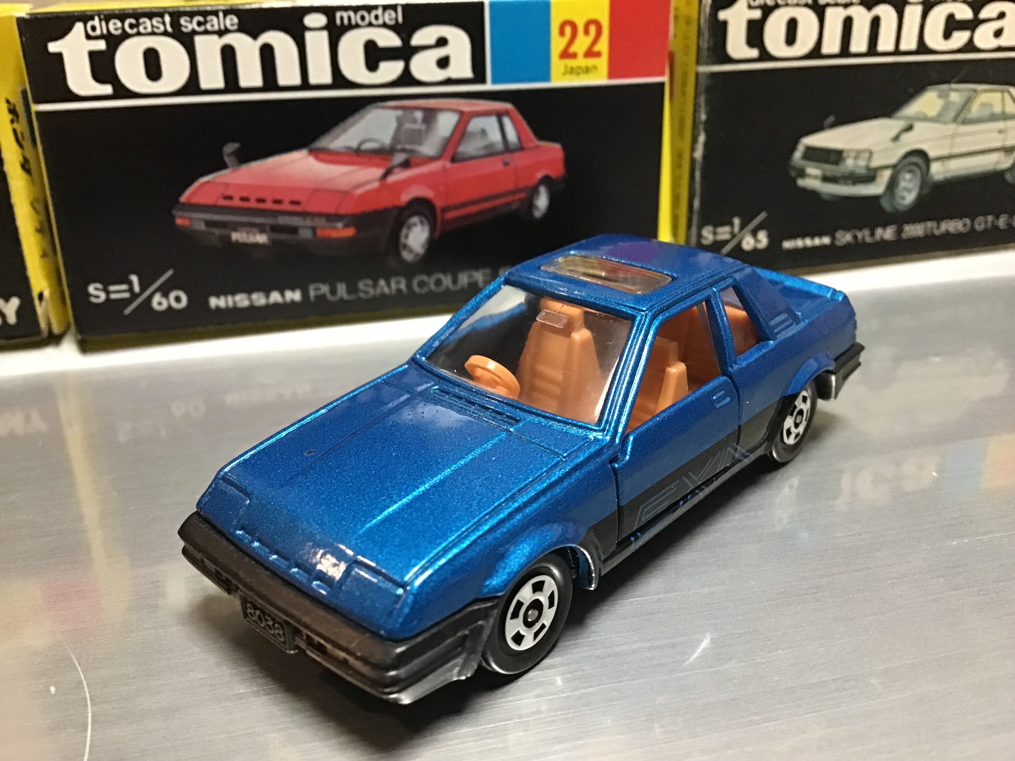 黒箱トミカNo22-3 日産パルサークーペエクサ | やなしゃんのトミカ