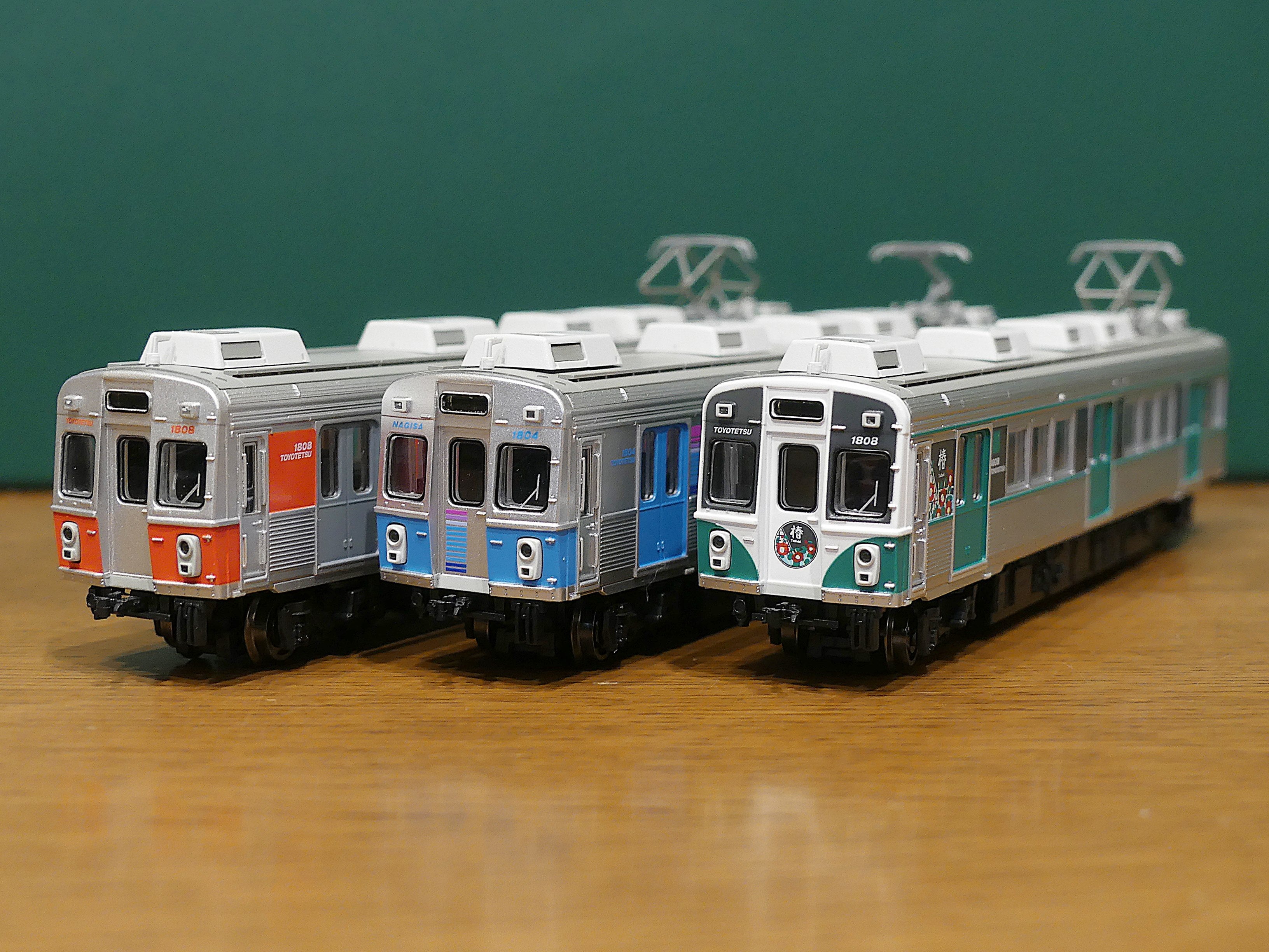 マイクロエース 豊橋鉄道1800系1808F“椿” のレビュー的なものを書いて