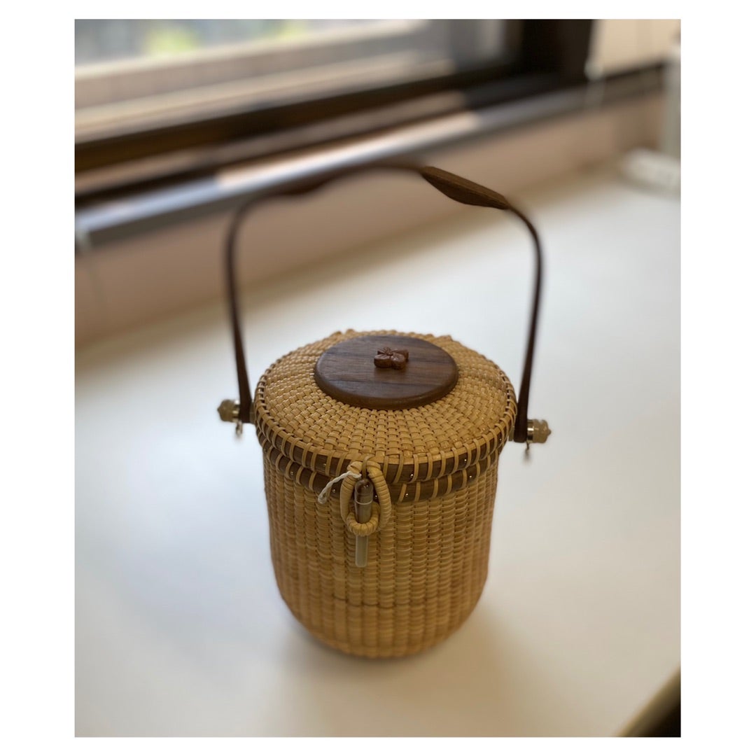 5'Round Purse | 兵庫・大阪のナンタケットバスケット教室