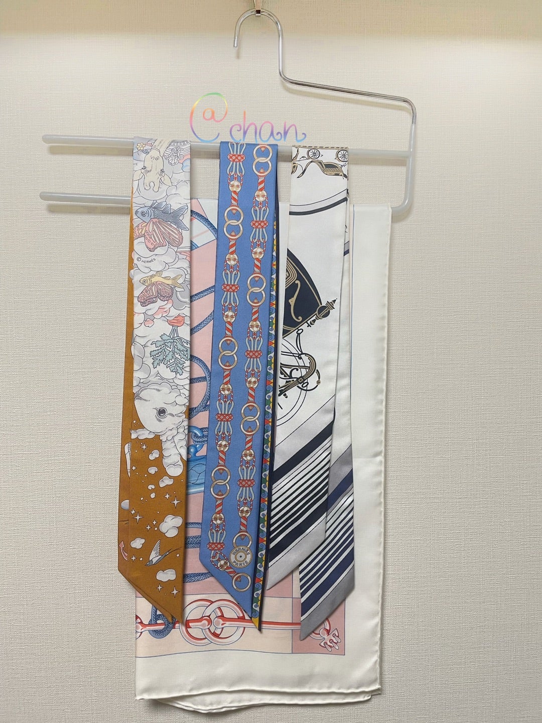 スカーフの収納方法 | いつかエルメスでバーキンを