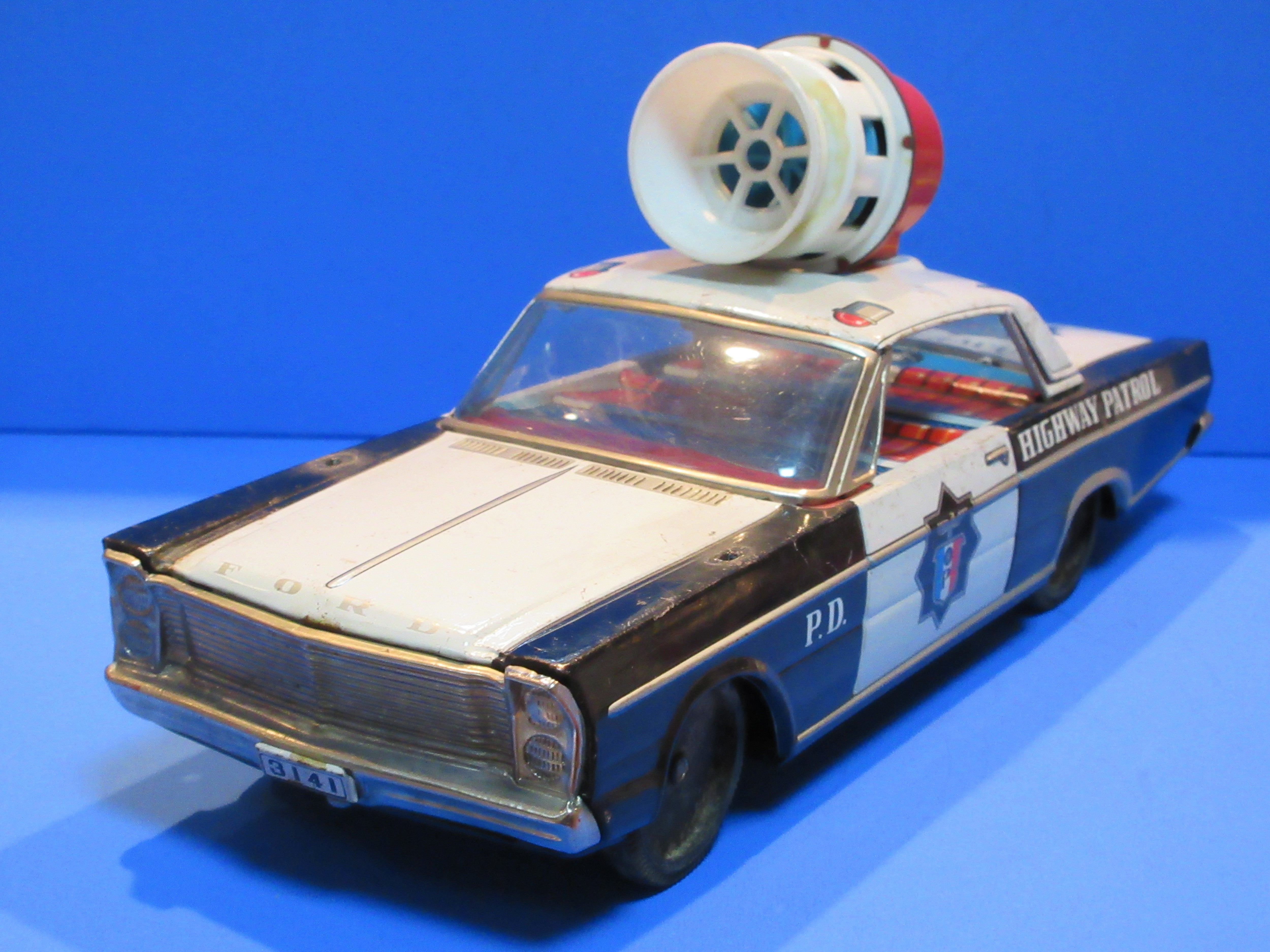 ☆1964年ヨネザワ米澤玩具 410ブルーバード ～ ブリキ自動車