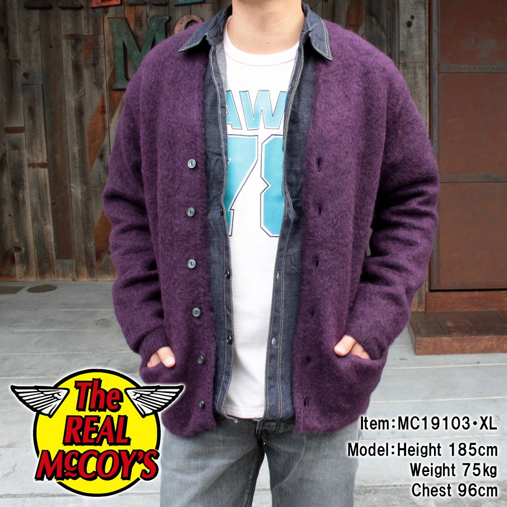 JOE McCOY モヘアカーディガンのご紹介です♪ | リアルマッコイズ