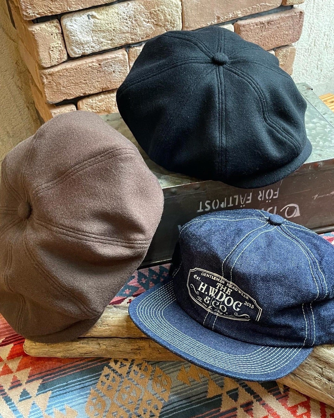 THE H.W.DOG&CO.】エイジングが楽しいキャップと渋みが深い