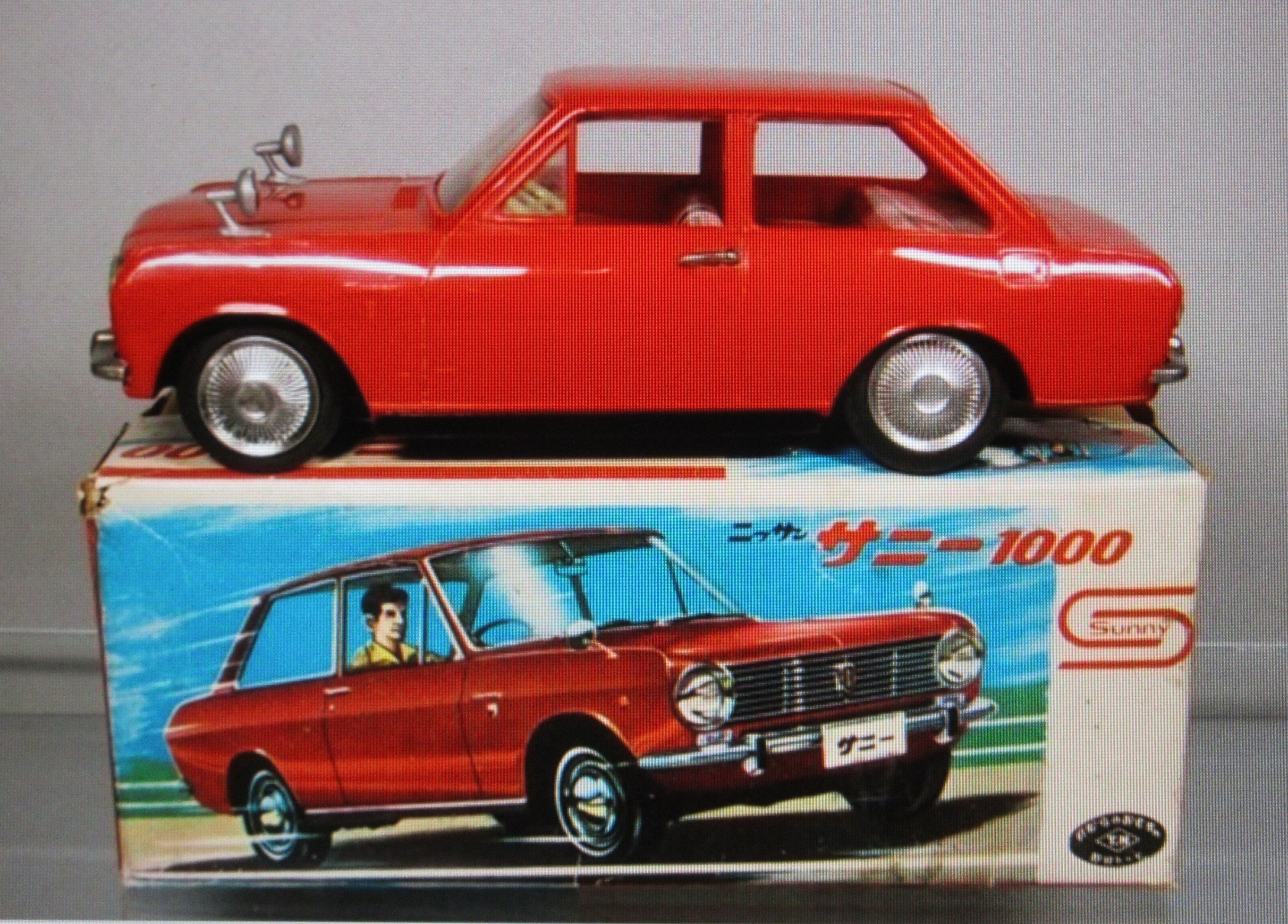 ☆1966年野村トーイ初代ダットサンサニー1000 ～ ブリキ自動車