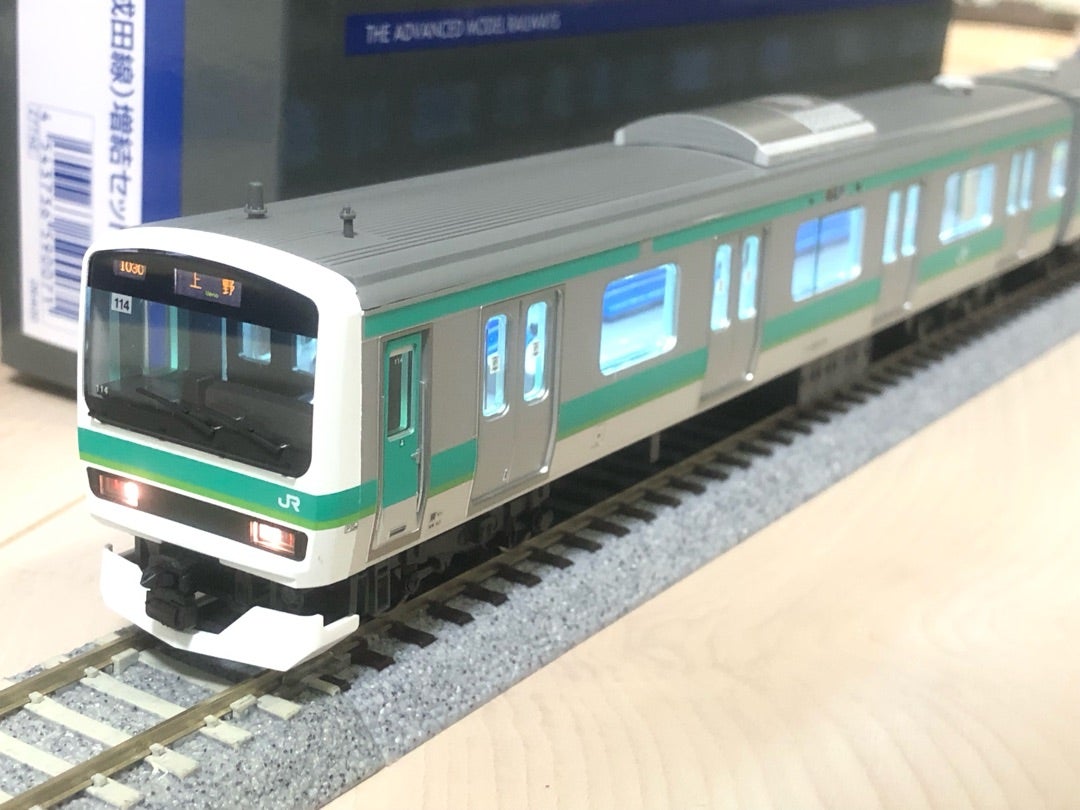 16番］TOMIX E231系0番台常磐線入線！ | 仙カタの鉄道模型製作日誌‍