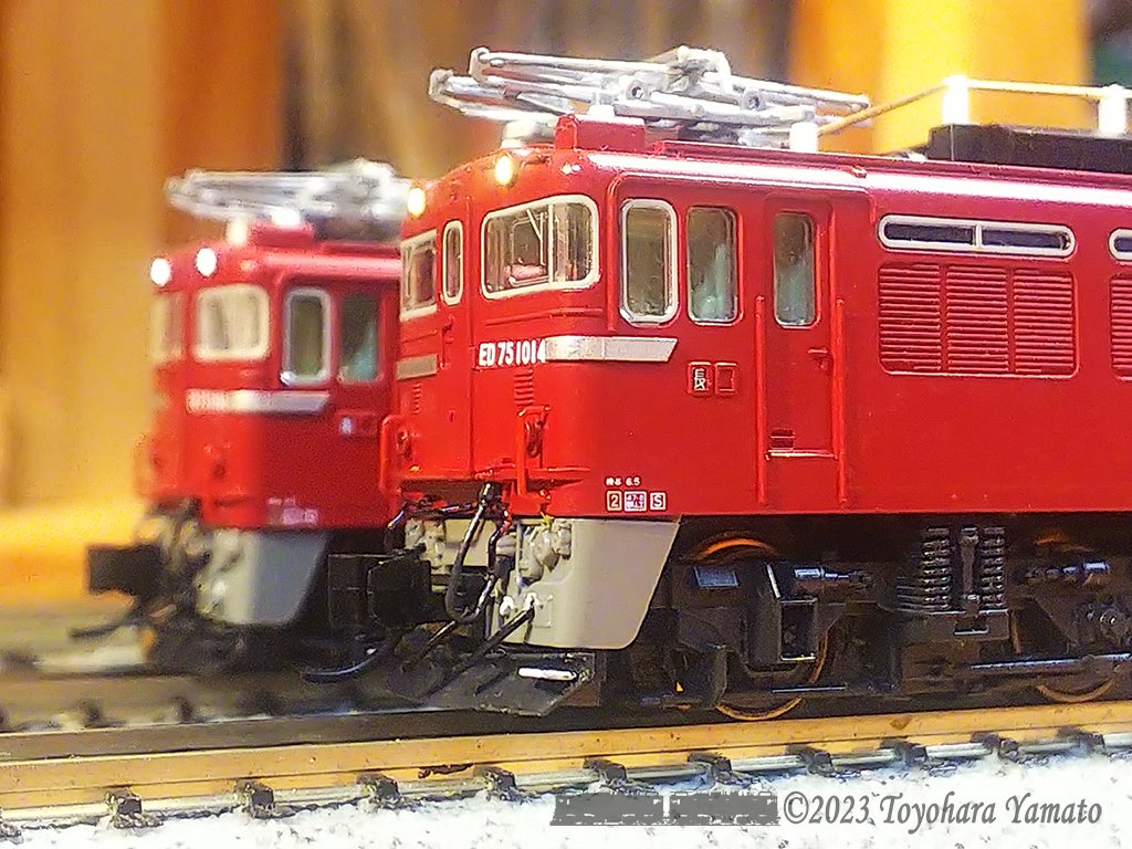 ED75 1000番台 4両のインレタ車番化 [鉄道模型] | 重単5175 ～鉄道模型