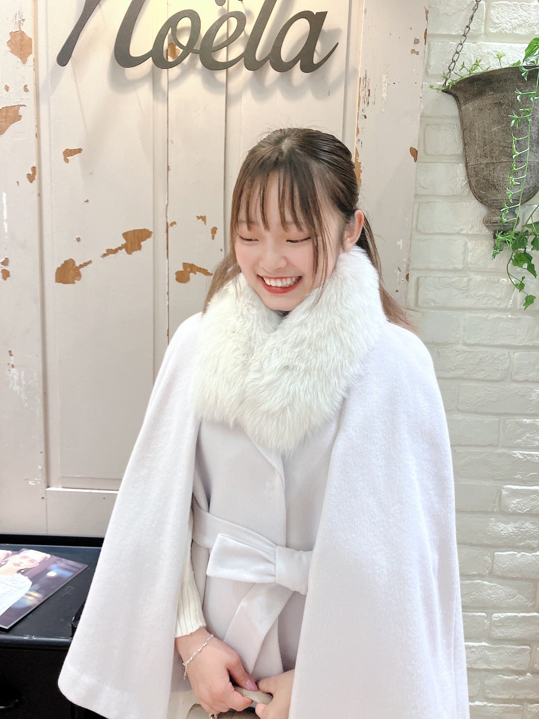 ファースリットケープコート | Noela(ノエラ)オフィシャルブログ