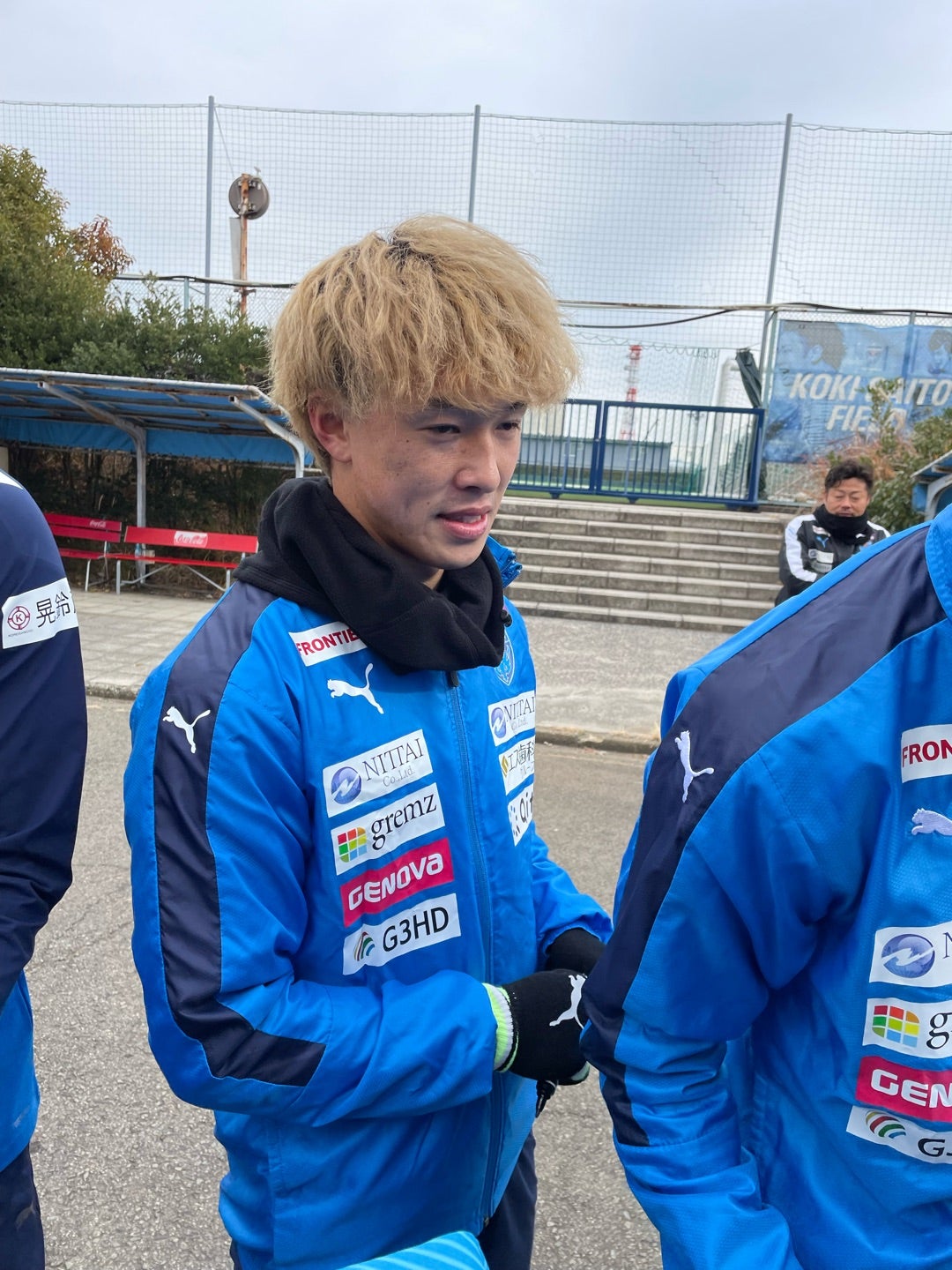 横浜FC プラクティスジャージ 上下セット 横浜FC練習着｜横浜FC