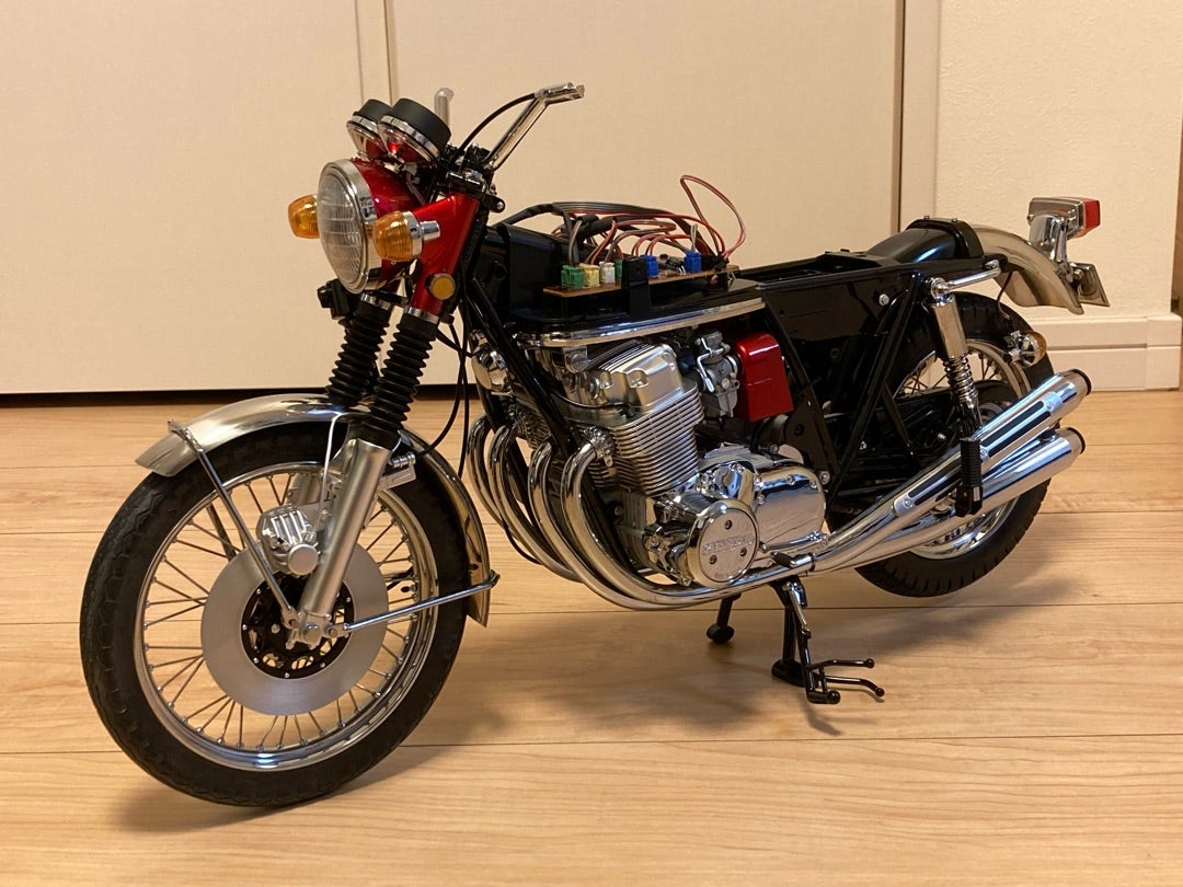 デアゴスティーニ 1/4 ホンダCB750 ジャンク品の改修① | ～⑥wheels
