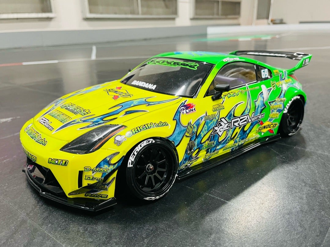 ラジコン・ラジドリ・Z33 スピリット玲 Nissan Z33 Spirit Rei Shell