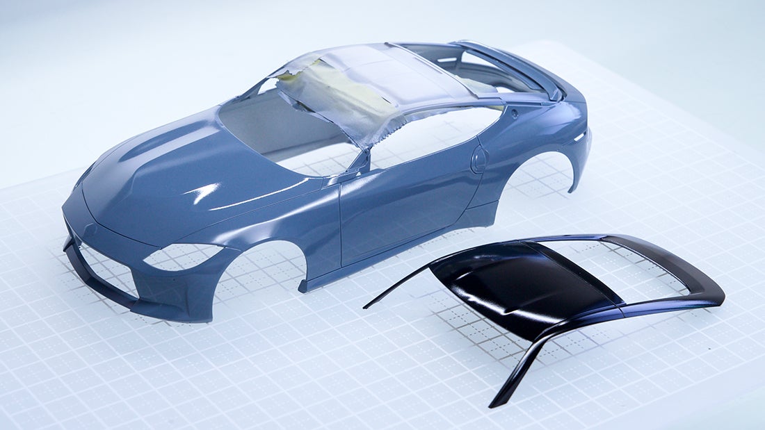 製作記 タミヤ 1/24 NISSAN フェアレディZ RZ34 (4) | プラモ日記 青22号