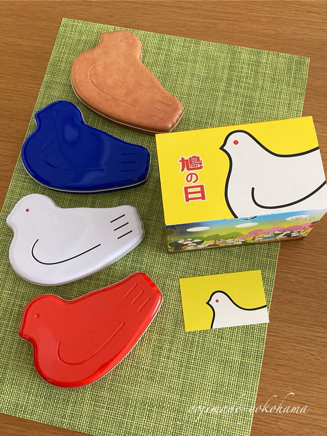 鳩の日 限定❣️完全解説 鳩サブレー 1枚入缶 鎌倉 豊島屋