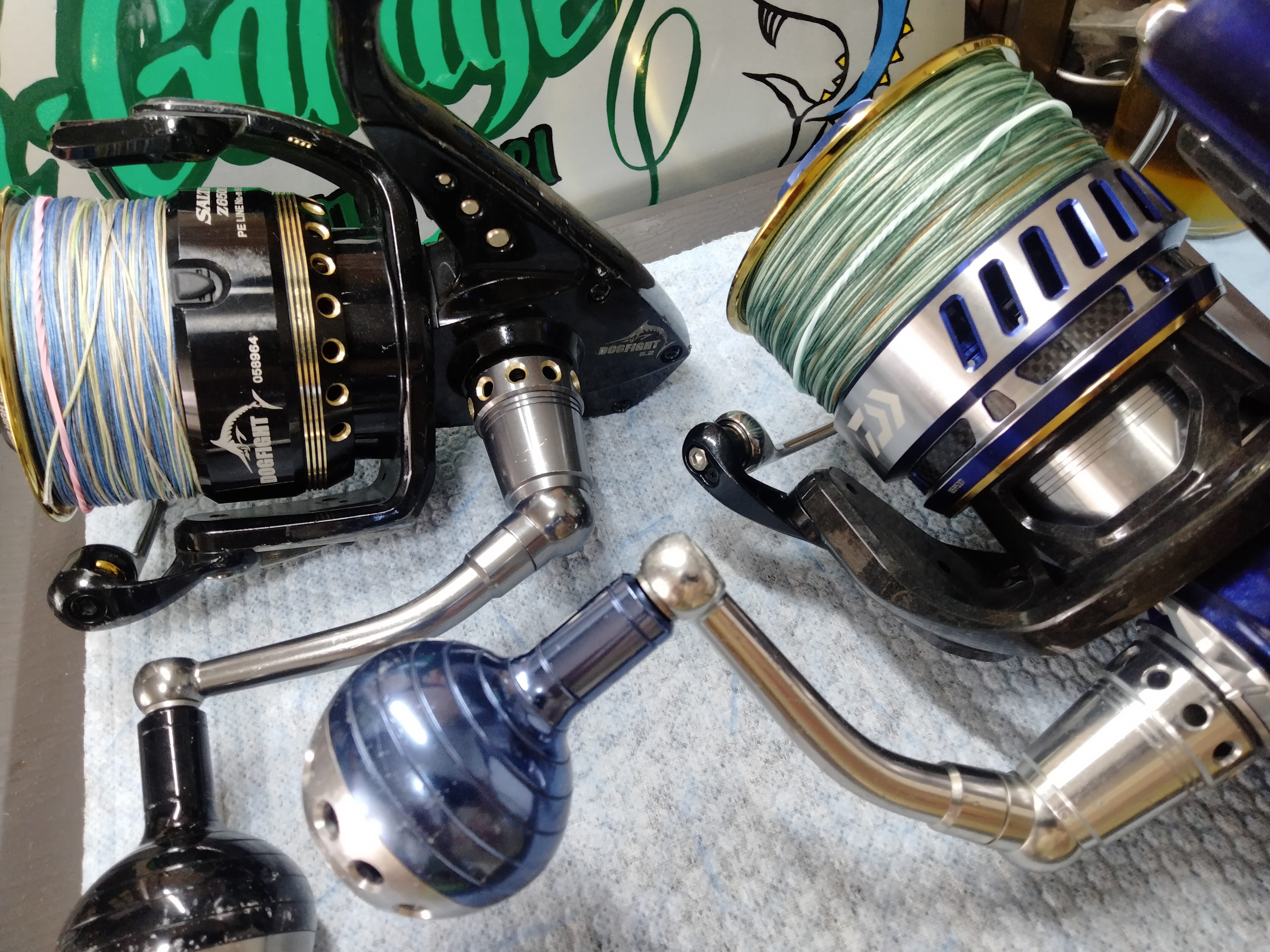 ソルティガZ 6500Hドッグファイト整備その① | reelmaintenance