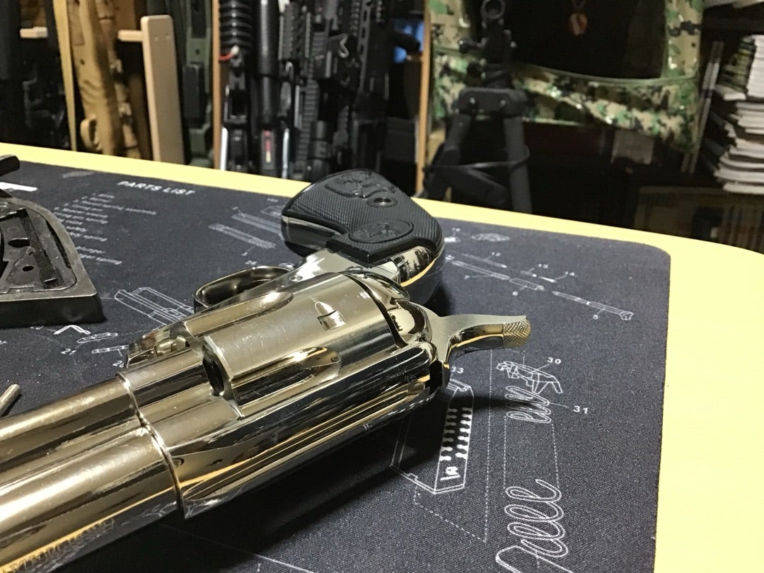 タナカ ペガサス2 木製グリップ 再仕上げ | KIM兄の気ままにGunブログ