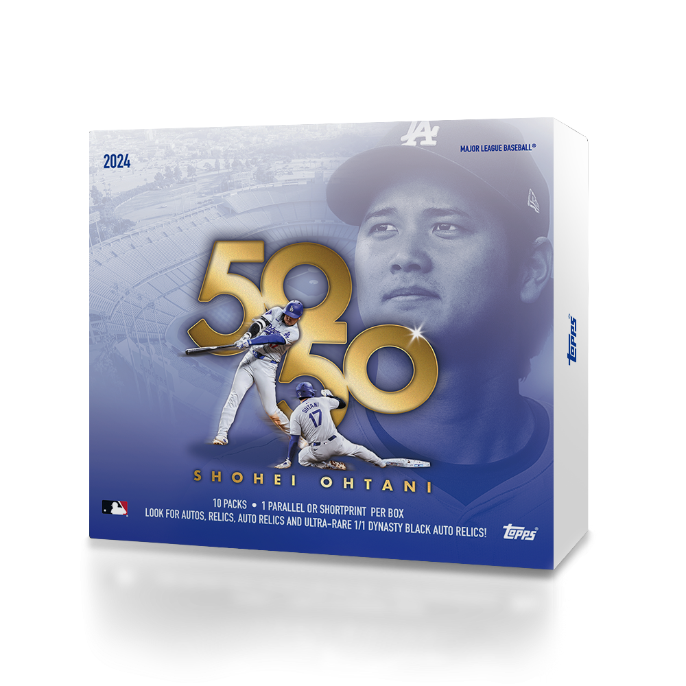 期間限定販売】大谷翔平 50-50 達成記念 限定トレカBox 発売中
