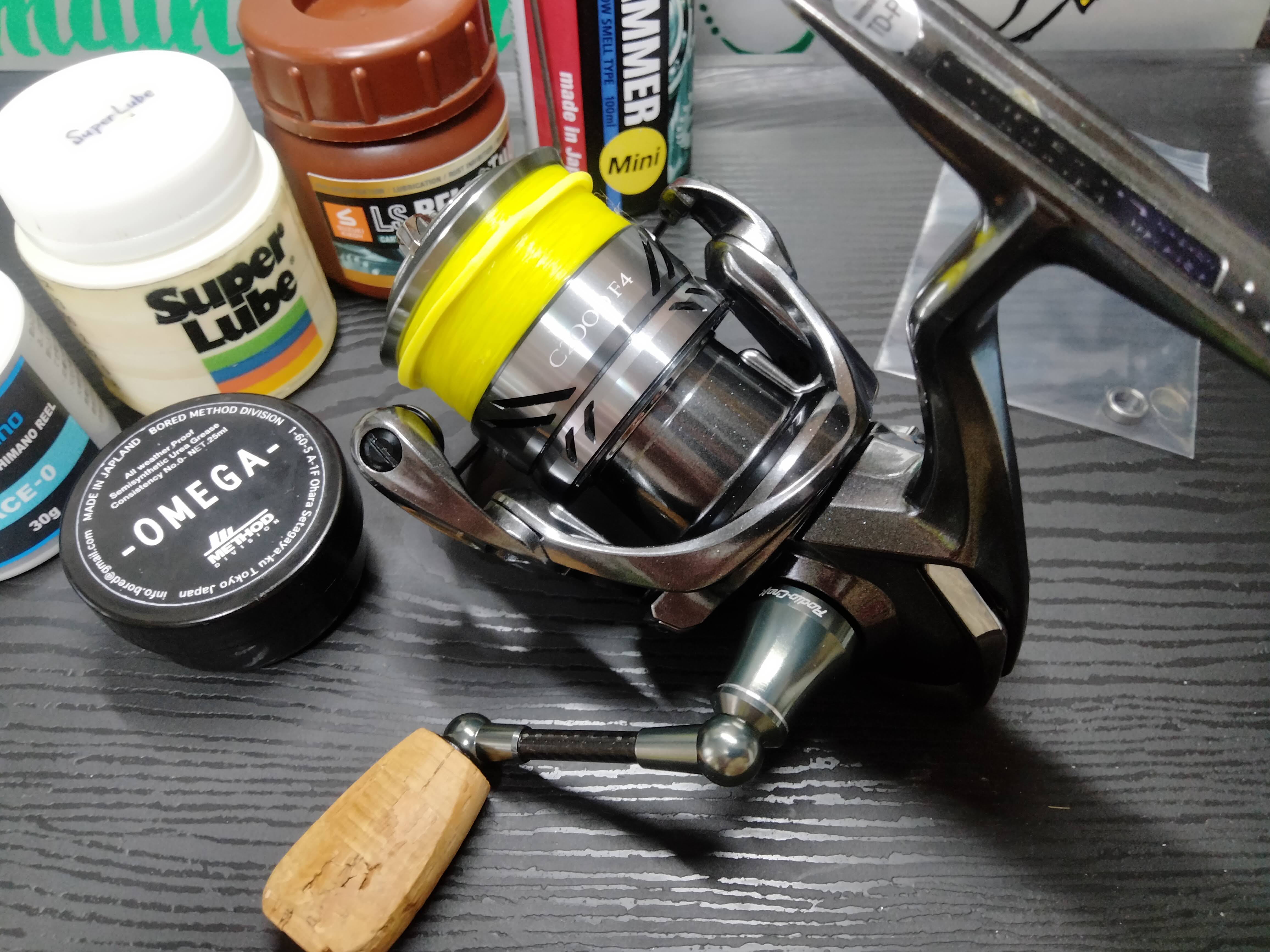 21コンプレックスXR C2000 F4整備その② | reelmaintenance-higarageの