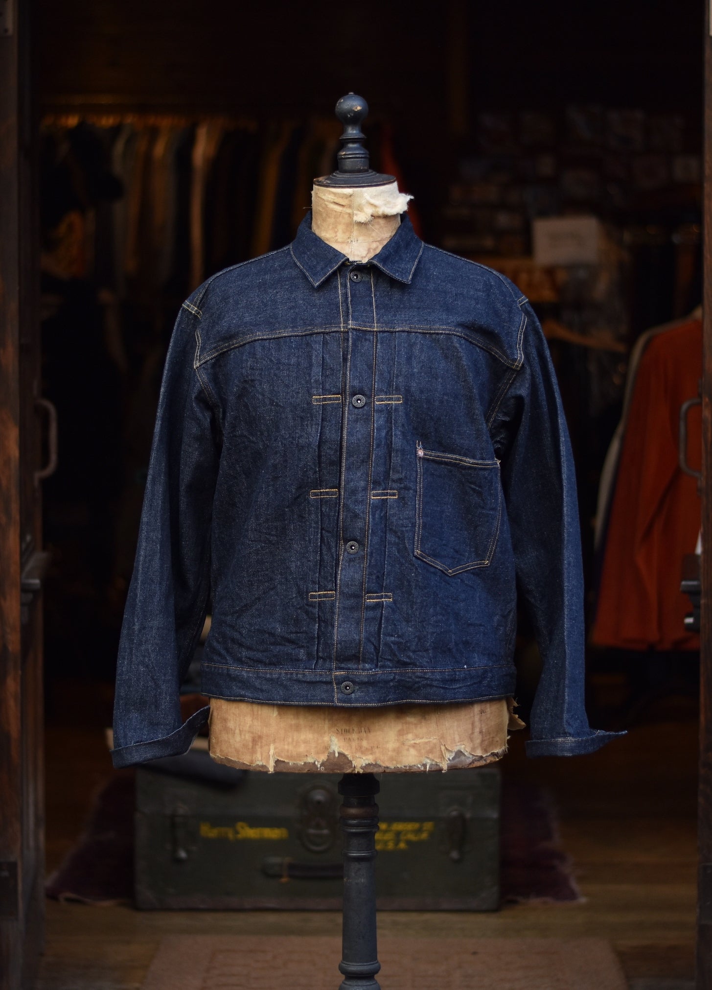 Pherrow's】別注DENIM JACKET lot.S520SCS大戦モデル発売のご案内