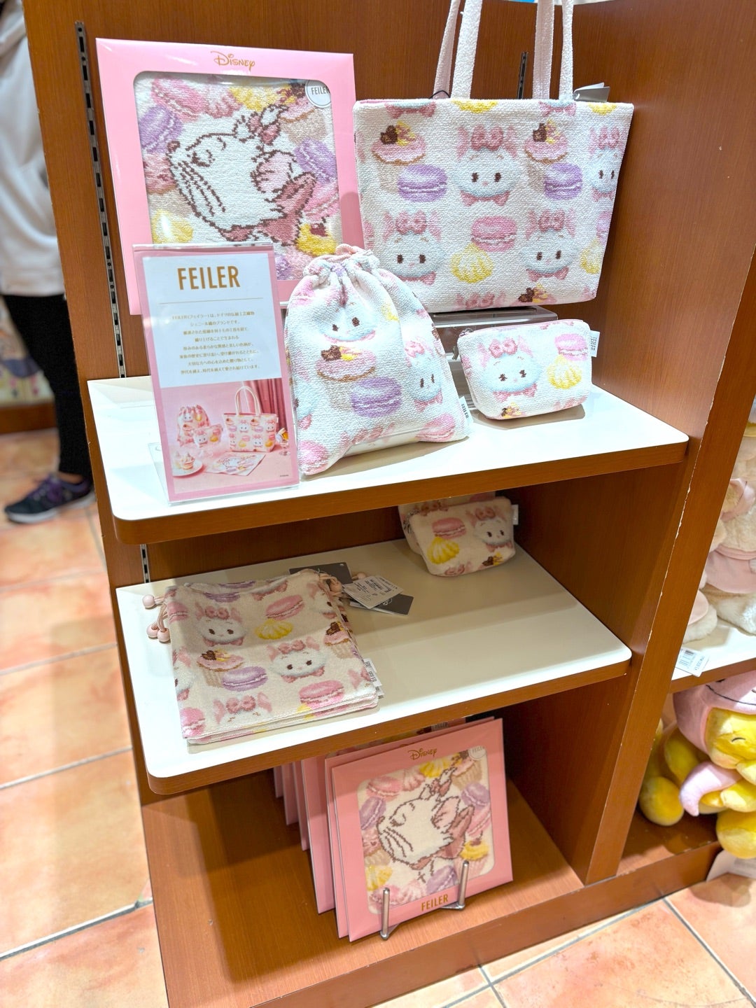 ❁FEILER❁ディズニーストアコラボ！マリーちゃんが大好きなもので००