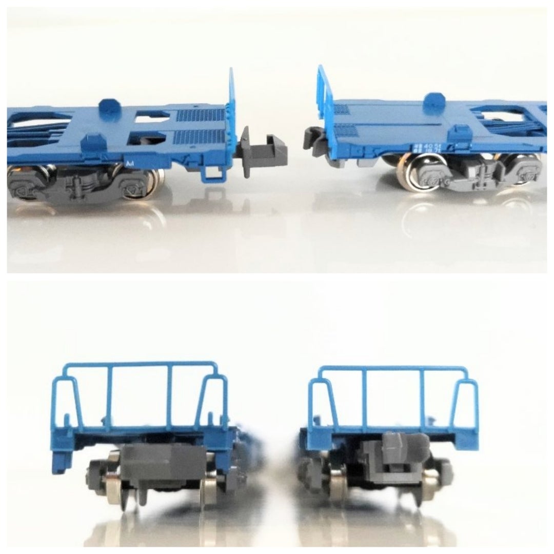 KATO 10-1963/10-1964 コキ104+107(JRFマークなし) コンテナ無積載