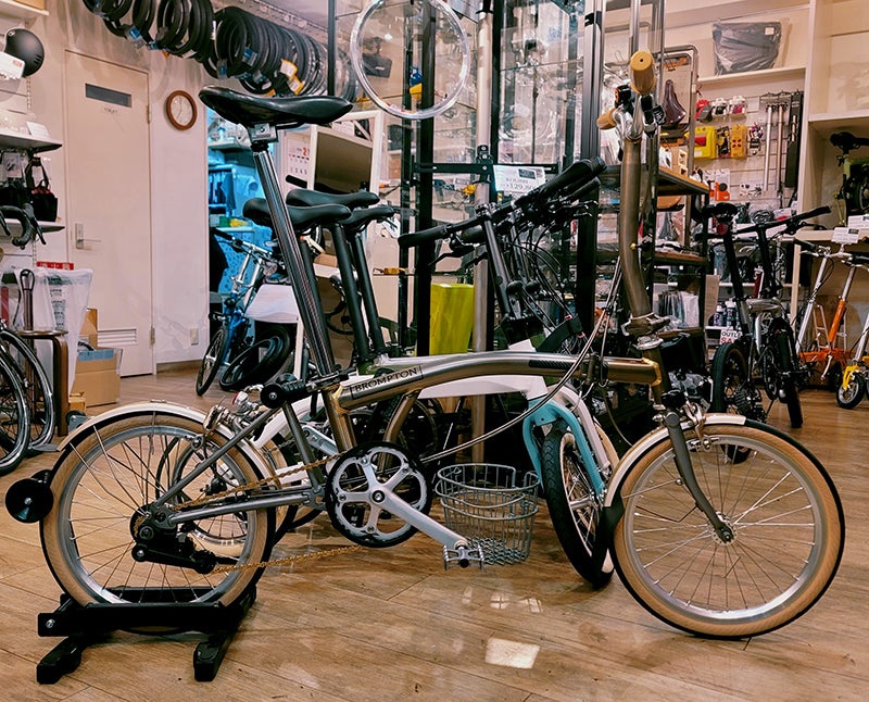 ブロンプトン S3E-X RAW カスタム BROMPTON RAWカラーをカスタムさせて