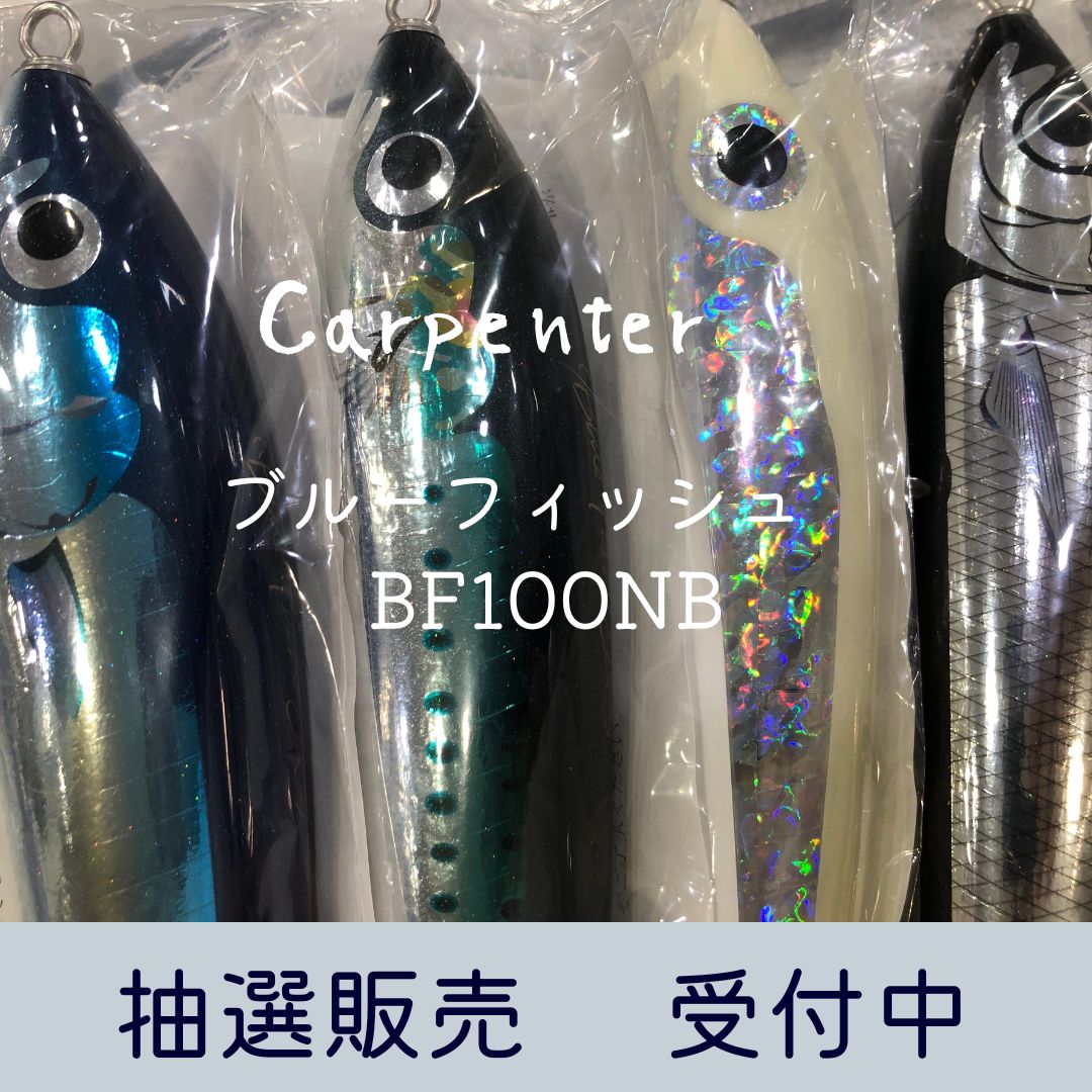fishマーク付ブルーフィッシュ100 ディアブロ カーペンター BFブルー