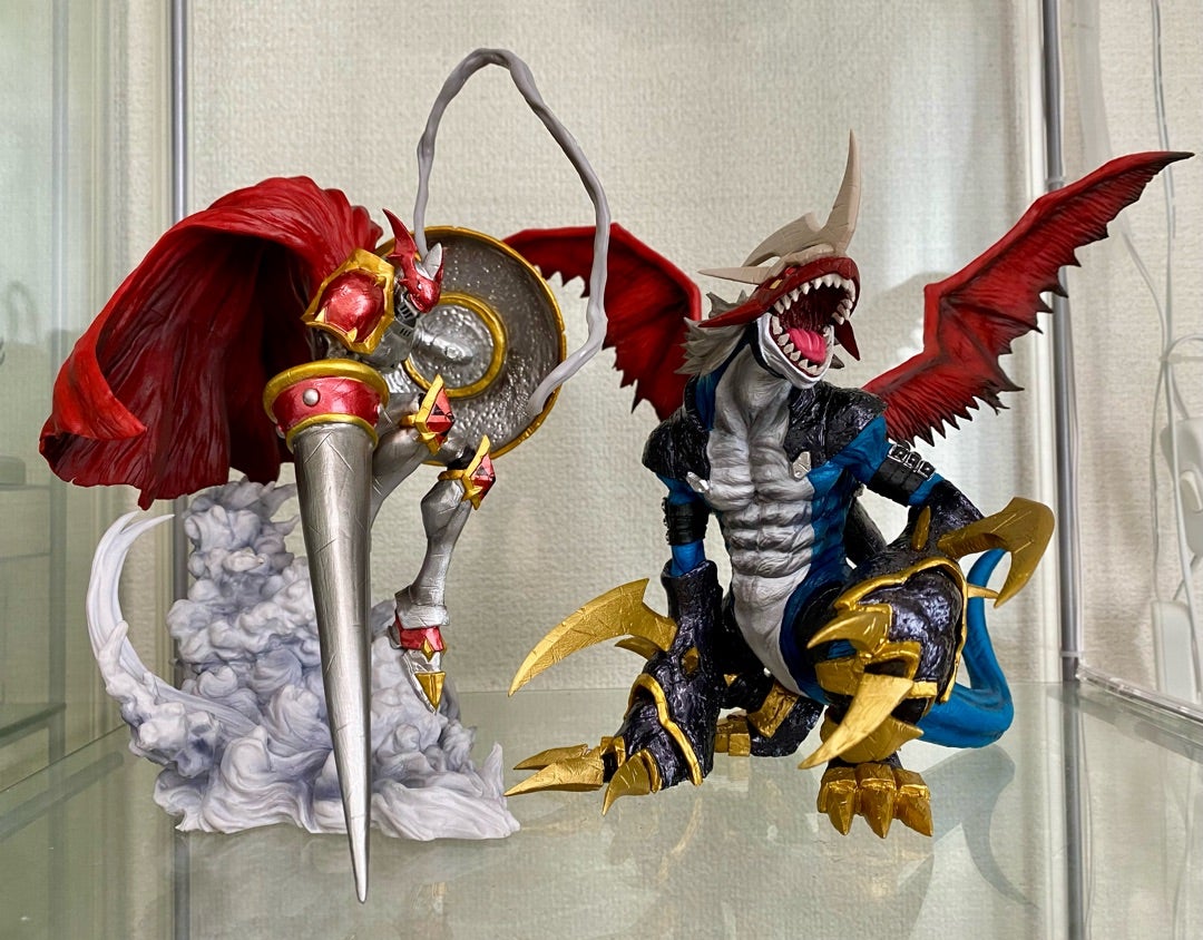 デジモン一番くじA賞インペリアルドラモン：ドラゴンモード-魂豪示像
