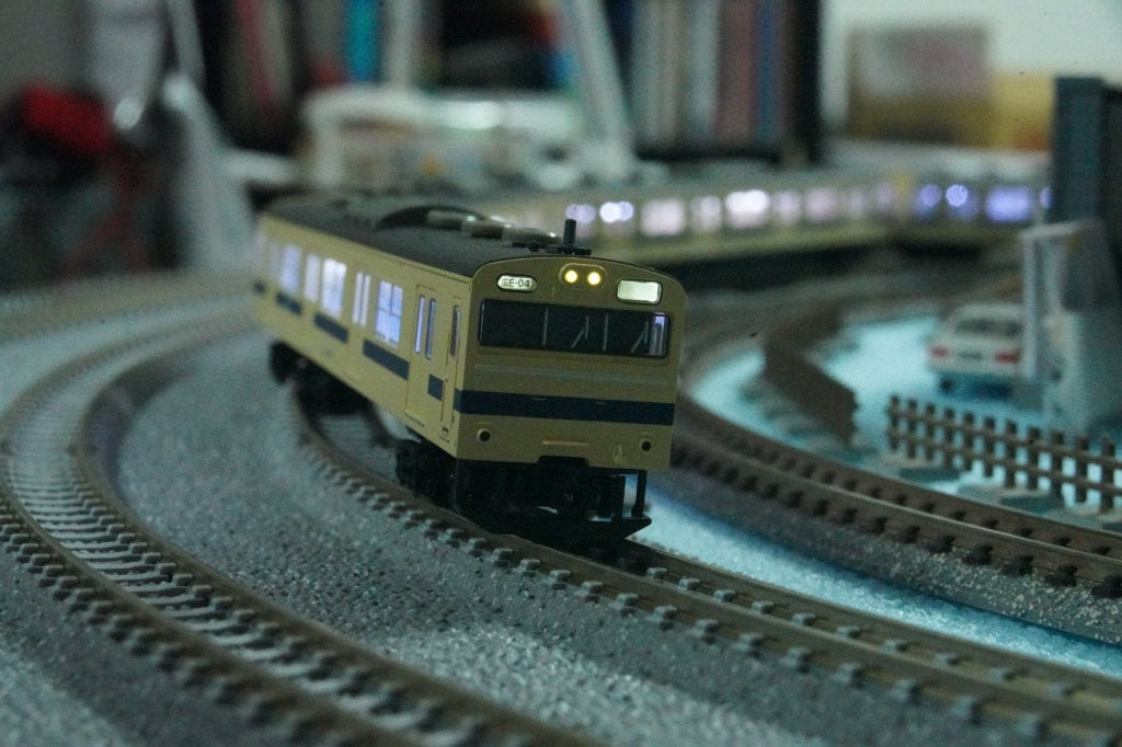 交検】103系高運転台「瀬戸内色」 | 日常と、鉄道模型の部屋・待避所