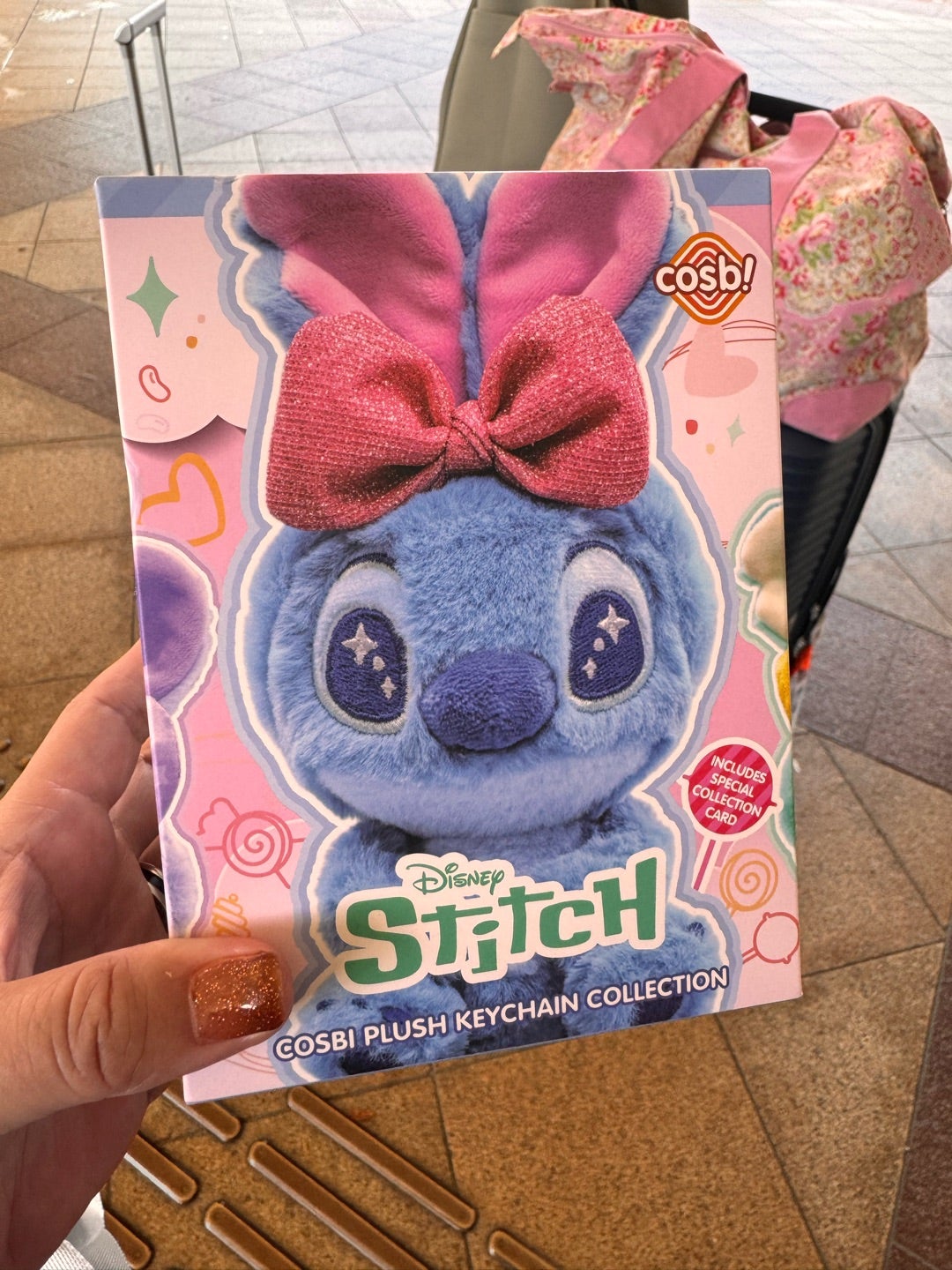 香港ディズニーランド正規品 限数600 教室の日 スティッチ 香港