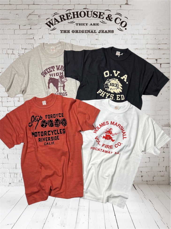 勢揃い！！ウエアハウス2025年新作プリントTシャツ | CELLULOID