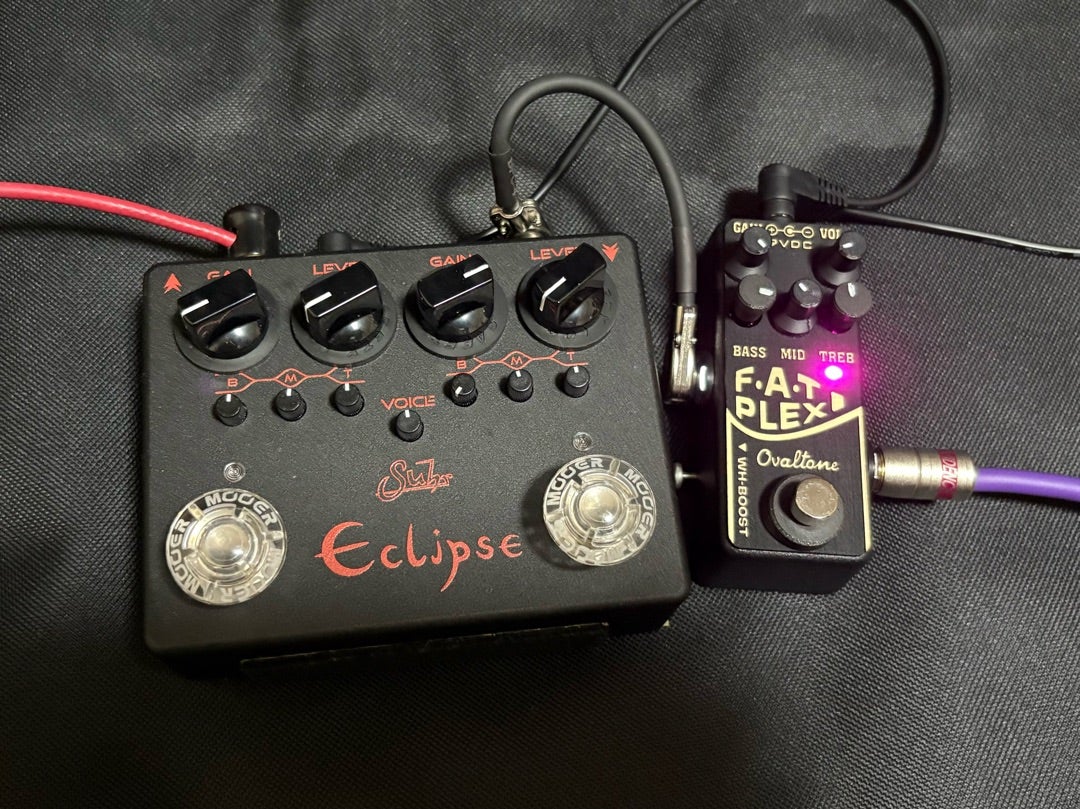 Ovaltone FAT PLEXI, Suhr eclipse レビュー | ギターとかエフェクター