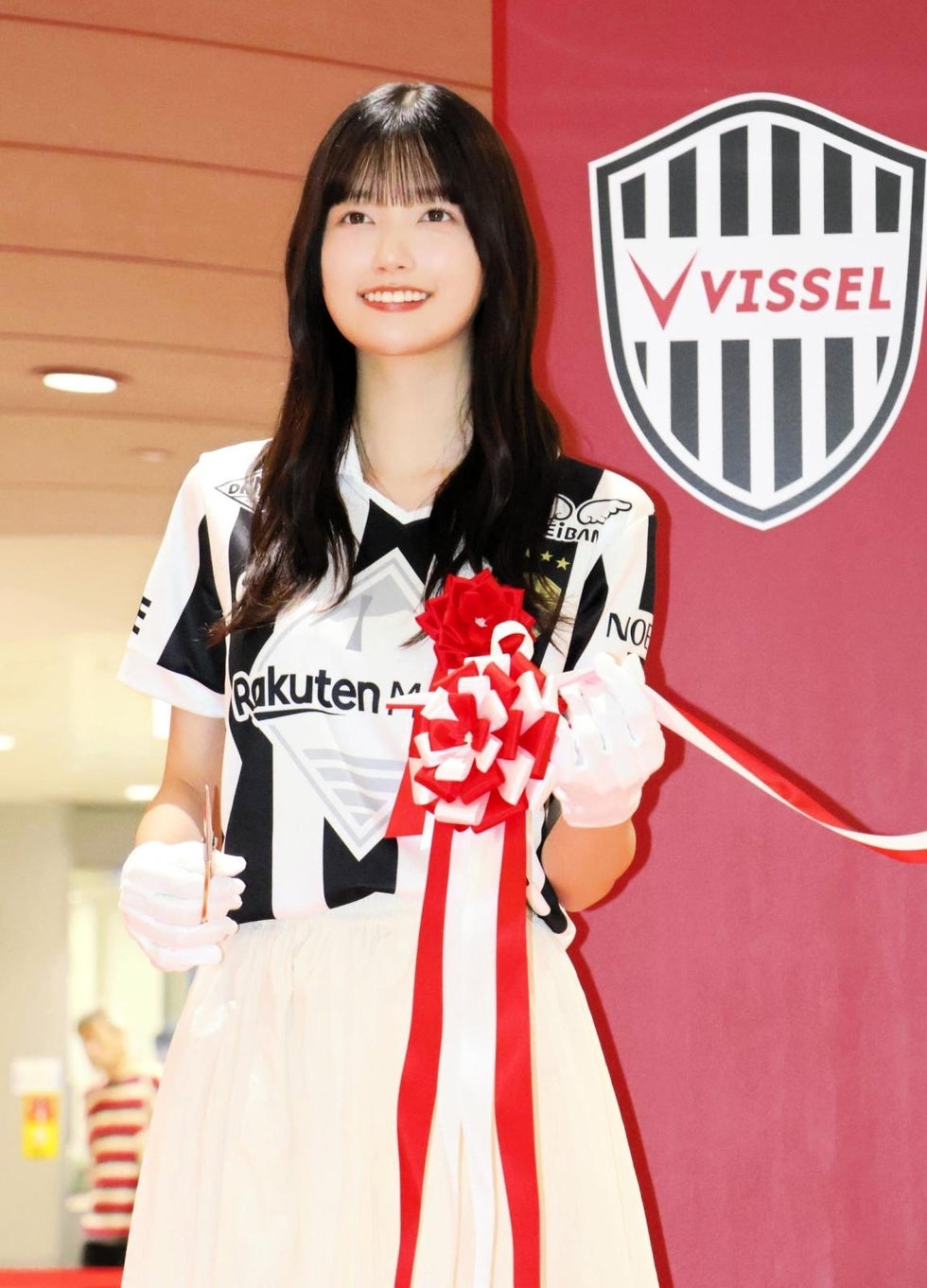 乃木坂46・五百城茉央さん初体験に「ドキドキ」 ヴィッセル神戸応援に