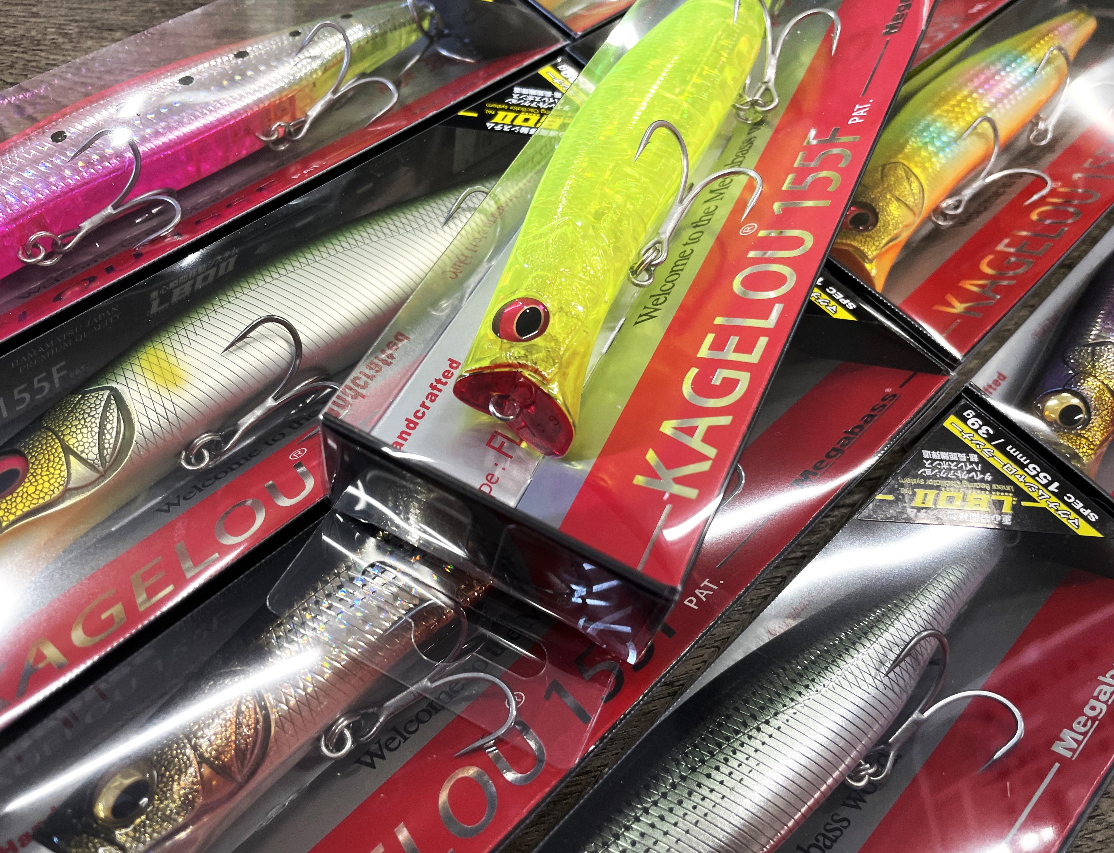 メガバス】 カゲロウ入荷 | BACKLASH STAFF BLOG