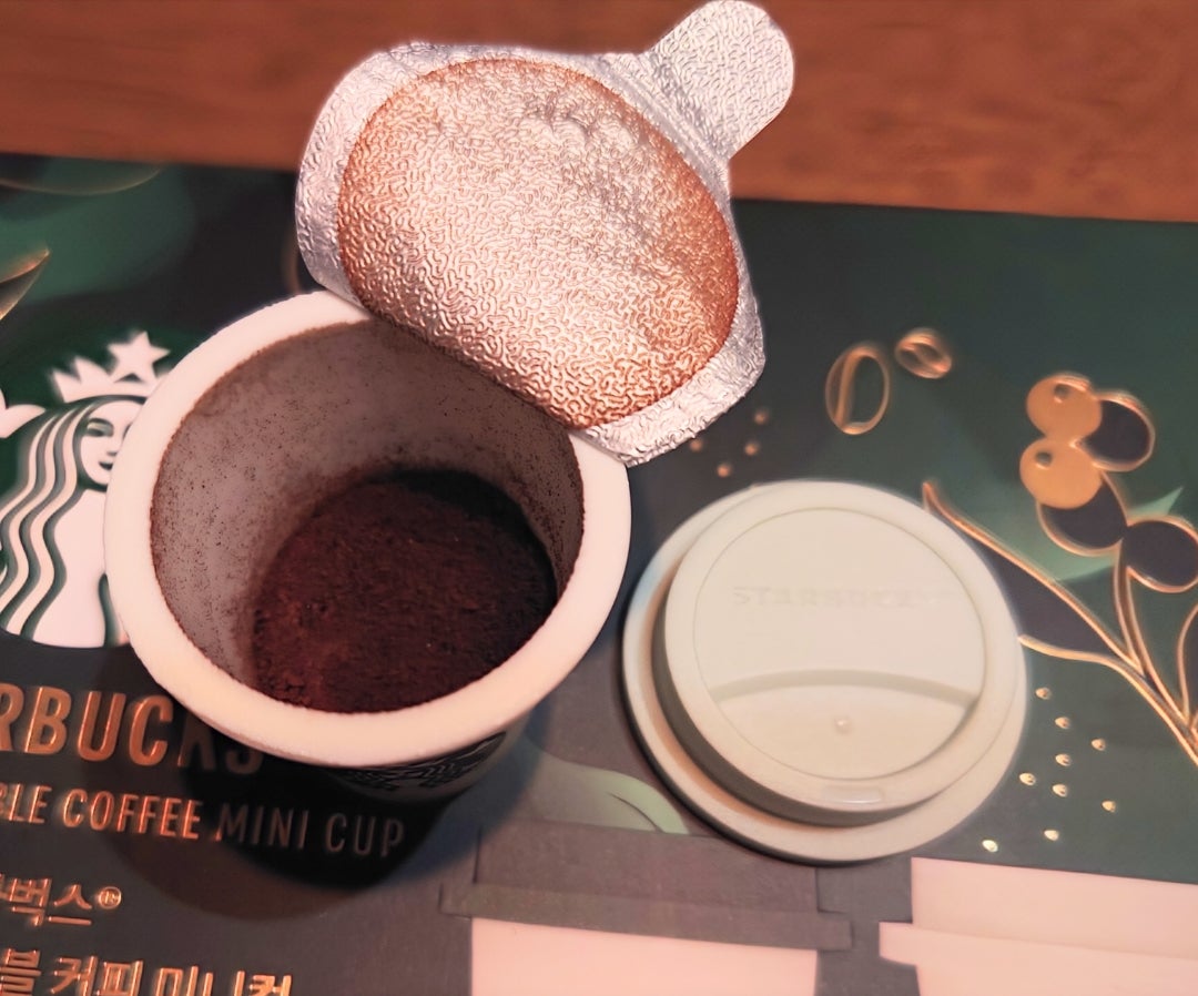 韓国スタバ ミニカップインスタントコーヒー | Happy -go -luckyな日々