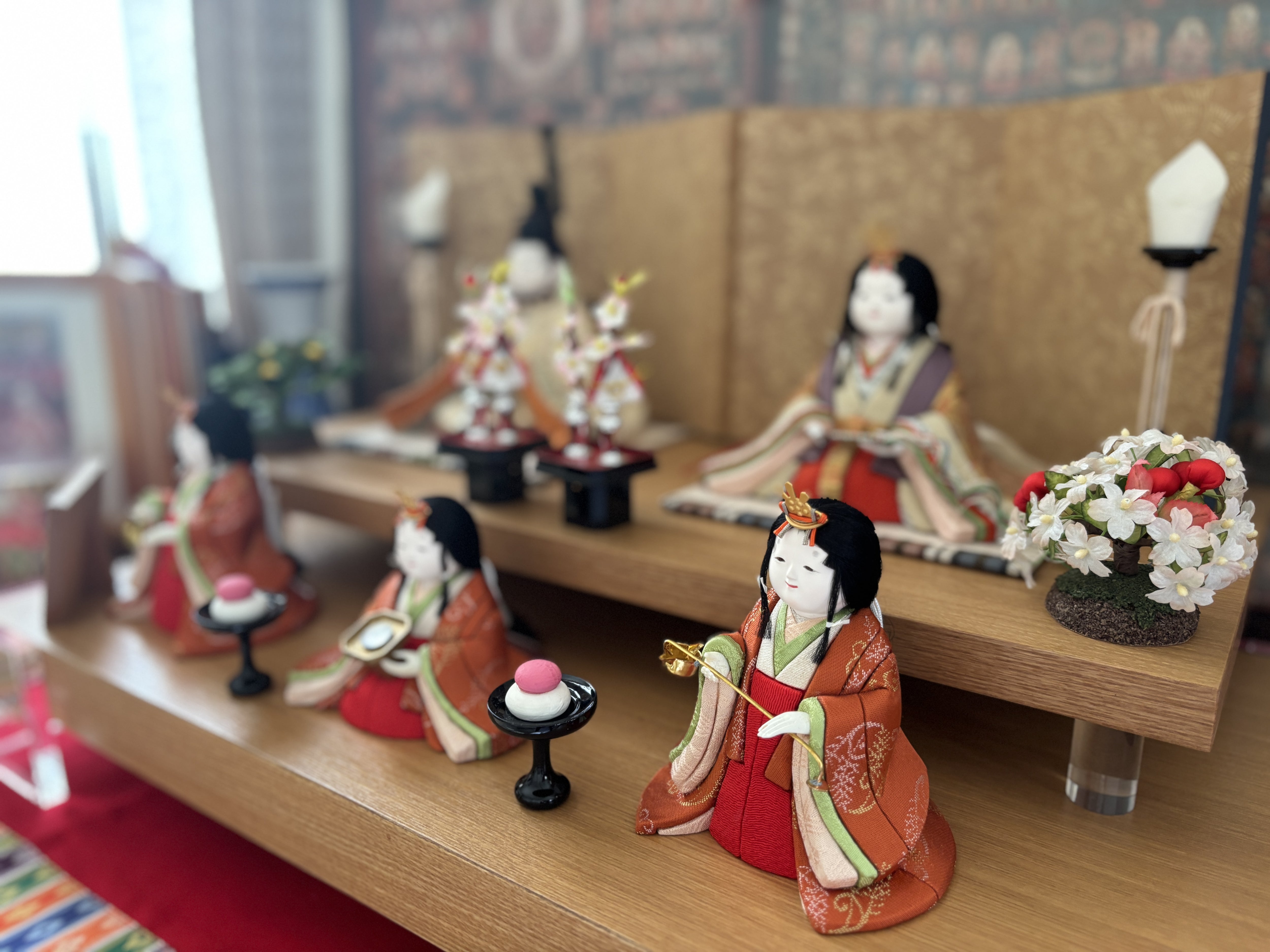 2026年こんにちは♪】雛人形～親王飾り～三人官女～貝合わせ
