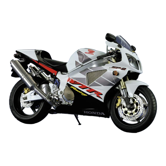 ホンダ 英語版 VTR1000SP-Y サービスマニュアル ホンダ 英語版