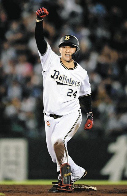 オリックス・紅林弘太郎が同点打「良いところに打球が飛んでくれました
