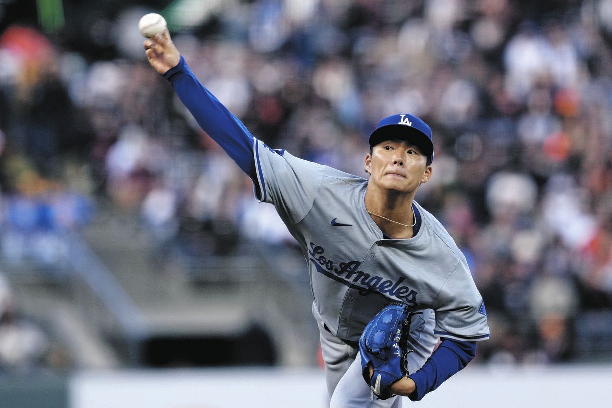 山本由伸、審判からグラブに“注意”受けるも問題なし…NIKEのロゴ部分