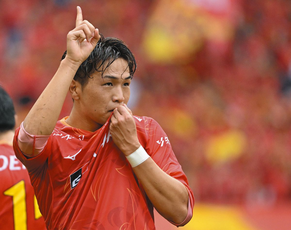 J1名古屋】「やっと入った～」木村勇大、お待たせグランパス初弾！ 8月